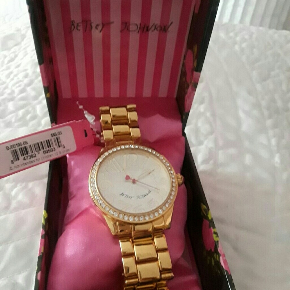 betsey johnson watch